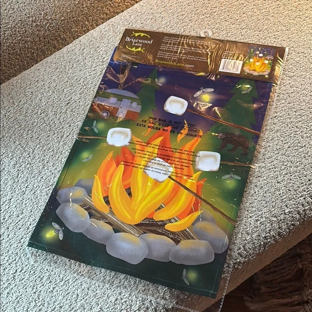 Briarwood Lane Campfire Garden Flag